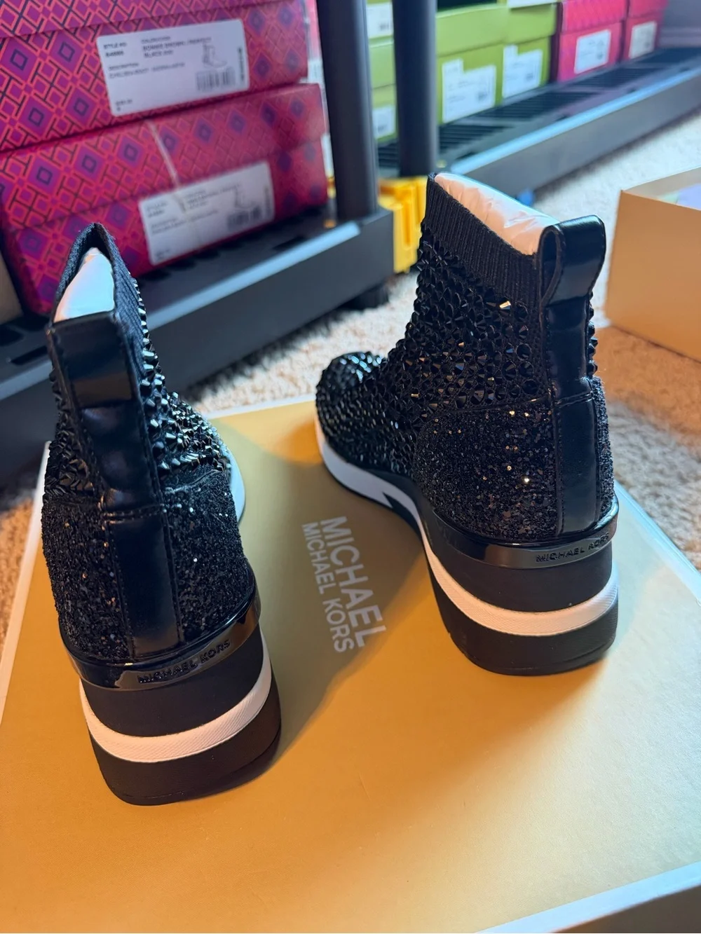 Michael Kors Skyler Bootie Sock Sneakers